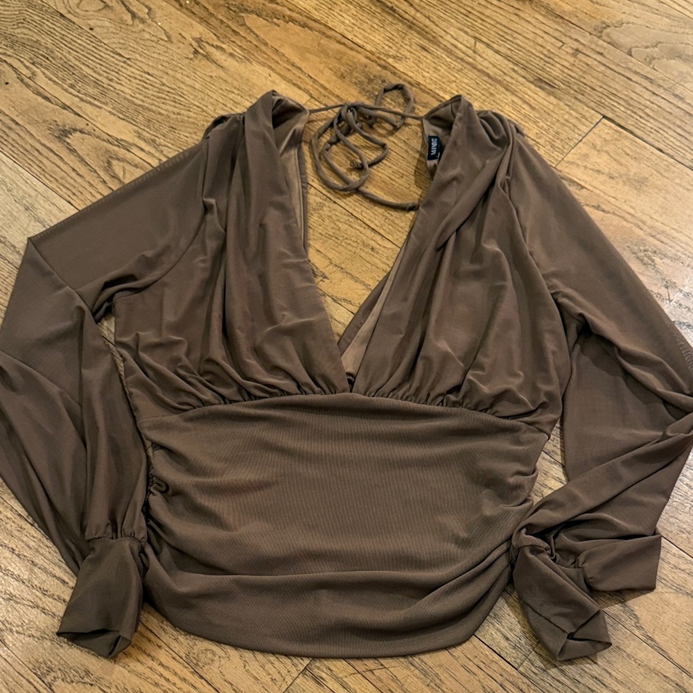 Brown Going Out Top